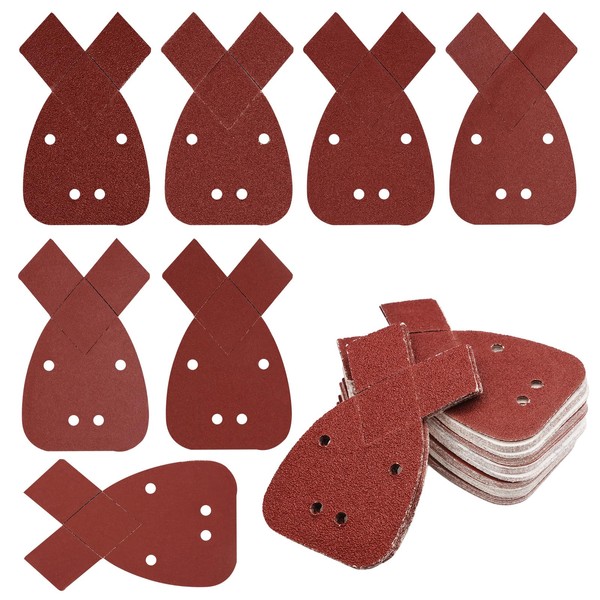 70 Pcs Black and Decker Mouse Sander Pads, Sanding Pads