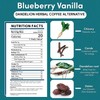 Teeccino Dandelion Blueberry Vanilla Chicory Coffee Alternative - Ground Herbal