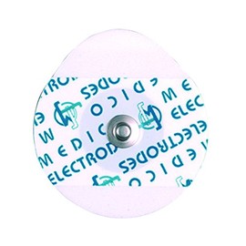 Medico Electrode 8-4706-12 for Electrocardio, 1.8 x 1.7 inches (45 x 42 mm), 1 Bag (50 Pieces)