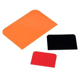 Spatula Set, Body Spatula, Smoothing Spatula, Plastic Spatula, Made in Germany, Reusable Plastic Spreader for Applying Putty, Glazes, Joints and Paint