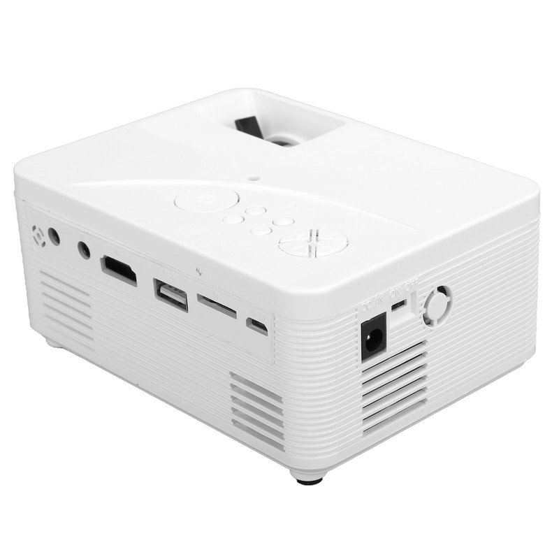 Mini Projector Home Portable HD 1080P Wall Projection Video USB