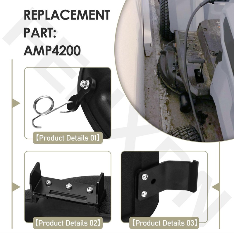 FENXDN AMP4200 Mower Mulch Plug Compatible with EGO Power 42”