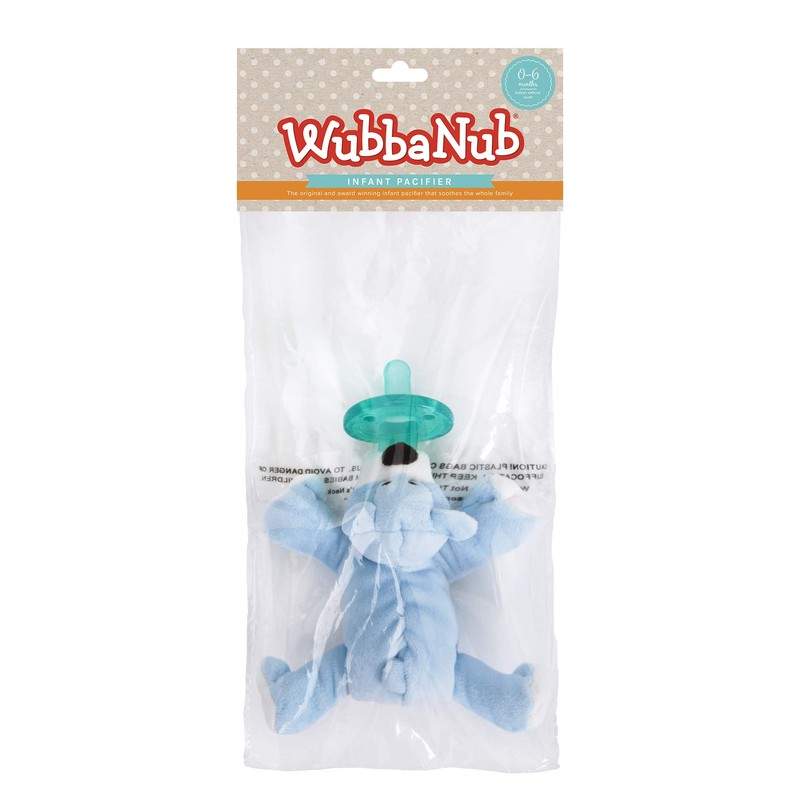 WubbaNub Infant Pacifier - Blue Bear