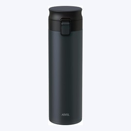 Asbel TLW500 Vacuum Insulated Tumbler, Easy Care, 16.9 fl oz (500 ml), Black A3312