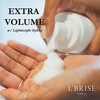 L'Brise Volume Soufflé Air-Activated Mousse – Lightweight, Non-Aerosol, Frizz-Free, Heat-Activated,