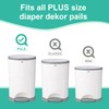 USBOO Refills Compatible with Dekor PLUS Diaper Pail,8 Pack Disposable