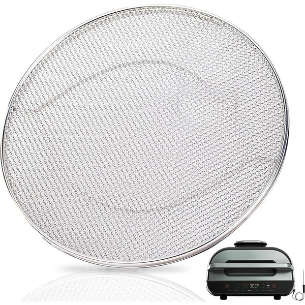 CTWUYOU Replacement Splatter Shield for Ninja FG551 Foodi,Stainless Steel Fine