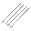 4Pcs 304 Stainless Steel Coffee Spoon Long Handle Coffee Spoon
