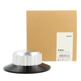 _blank #026si | Vinyl Record Clamp VC150 for Fixing the Vinyl Record to the Turntable | Plate Clamp | Clamp | Aluminium | Silver