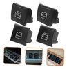 ULTECHNOVO 4pcs Window Control Switch Button Covers for R Durable