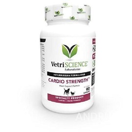 Vetri Science Cardio Strength Dog Cat Heart Cardiovascular Support Nutrient 90 Capsules Taurine, 90 Tablets, Heart Liver, 1 Piece / 베트리사이언스 카디오스트렝스 강아지 고양이 심장 심혈관 서포트 영양제 90캡슐 타우린, 90정, 심장간, 1개