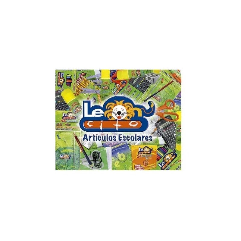 Leoncito Kit De 10 Juego De Geometría Escolar Leoncito Incluye