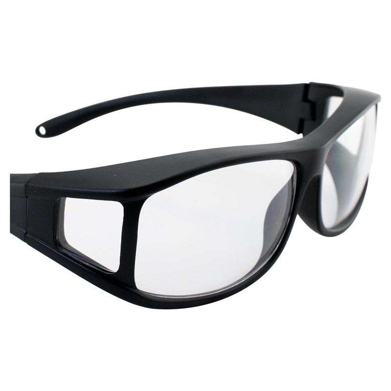 MotoFrames Sideshow Fit Over Glasses OTG Safety Motorcycle Glasses Matte