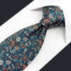 [S&W SHLAX&WING] Men's Necktie 160cm Extra Long Blue Red Orange