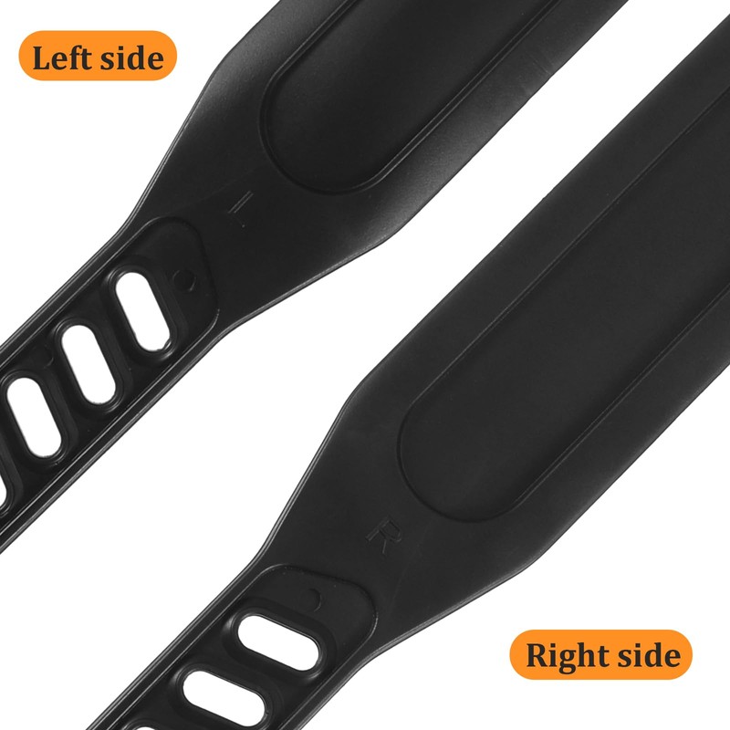 2 Pairs Adjustable Bike Pedal Straps, Universal Pedal Straps for