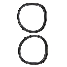 KOMBIUDA 2Pcs VR Eyeglass Rings Scratch Lens Protectors for Rift Frame Light Leakage Prevention Easy Install Remove