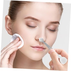 Baluue Nose Scraper Facial Skin Spatula Blackhead Stainless Steel Double-ended Scraper Portable Beauty Tool for Daily Skincare