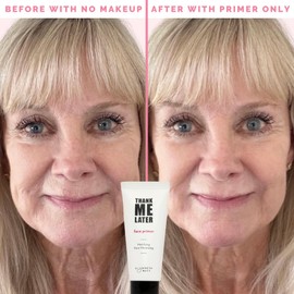 Elizabeth Mott Elizabeth Mott Thank Me Later Face & Eye Primer ?ong-Lasting Matte Makeup Base, Pore Minimizer, Oil & Shine Control, Wrinkle Blurring, Crease Prevention, Smooth Finish for All-Day Wear ?0g & 30g