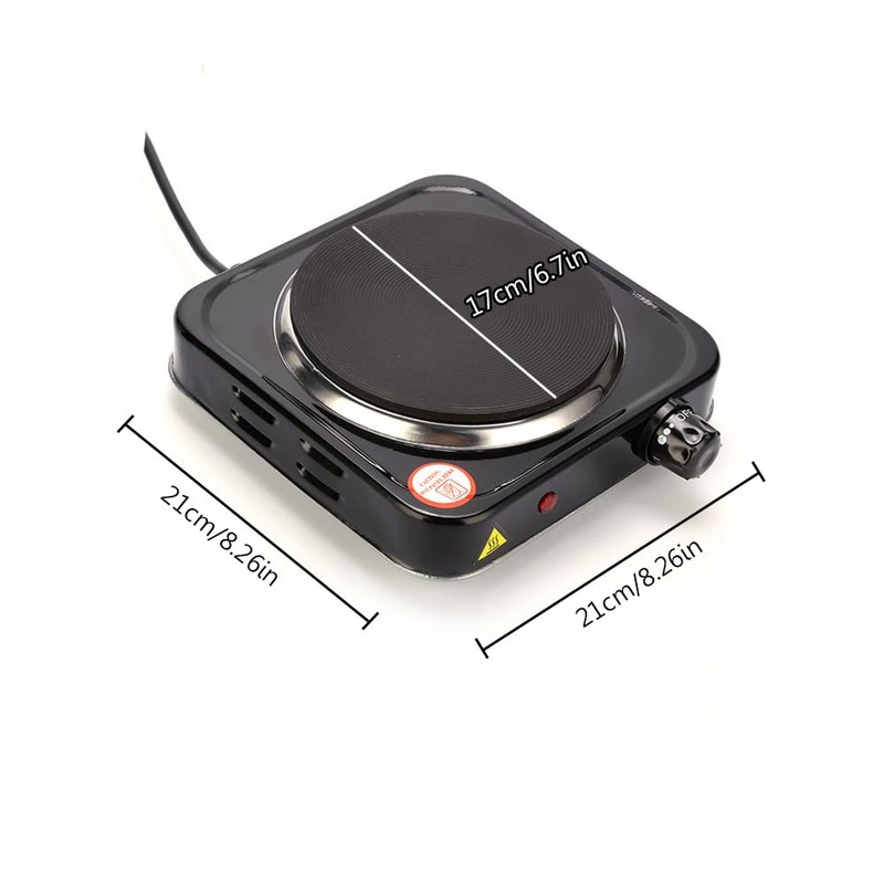 Compact and Portable Countertop Burner- Countertop Double Cast Iron Burner
