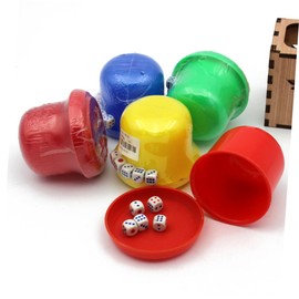 Alasum 1 Set Set Game Dices Color Cup Thicken