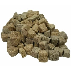 Happy Rock pets Freeze Dried Brine Shrimp and Tubifex Worm Cubes Mix 56g, 112g,224g,448g - 112g