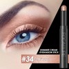 FOCALLURE Shimmer and Matte Cream Eyeshadow Stick,Smooth Brilliant Eye Brightener
