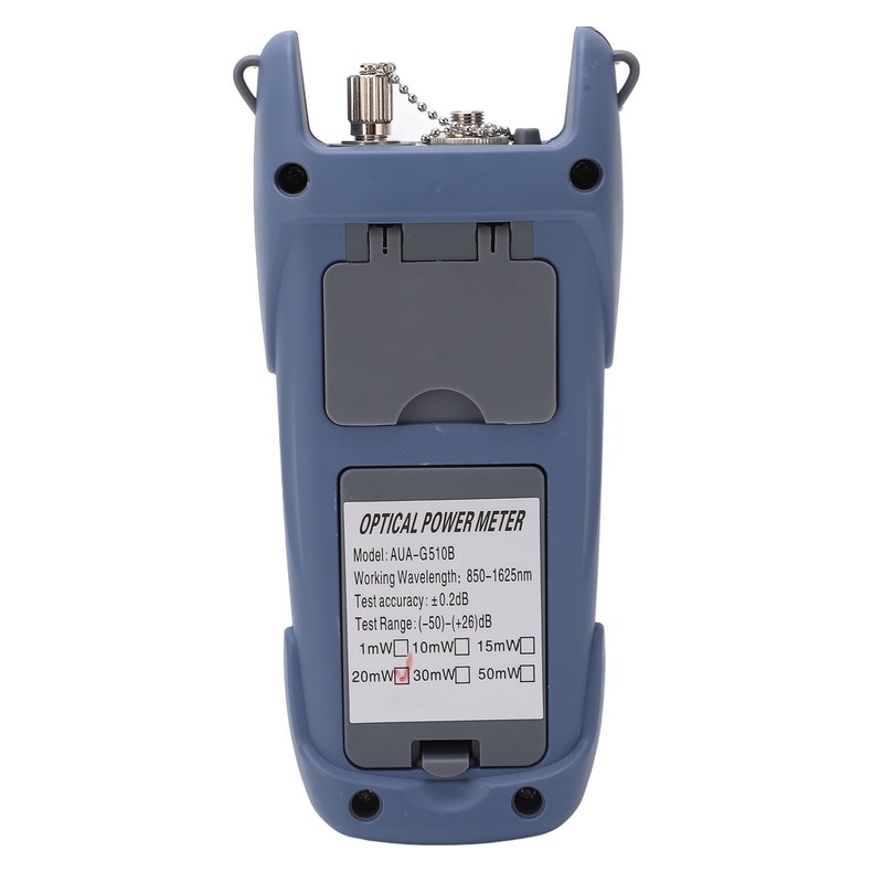 Optical Power Meter Fast Accurate Low Battery Consumption Optical Fiber