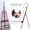 VISWIN Inclinable A-Frame Easel of Maximum Height 95", Holds Canvases