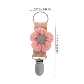 Beavorty 2pcs Travel Hat Clips Elastic Straw Hat Holder for Luggage Stylish Floral Design Light Pink Yellow Convenient Clip for Handbags Beach Outdoor Accessories