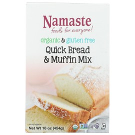 Namaste Foods Organic Gluten Free Quick Bread & Muffin Mix, 16 Ounce – Allergen Free