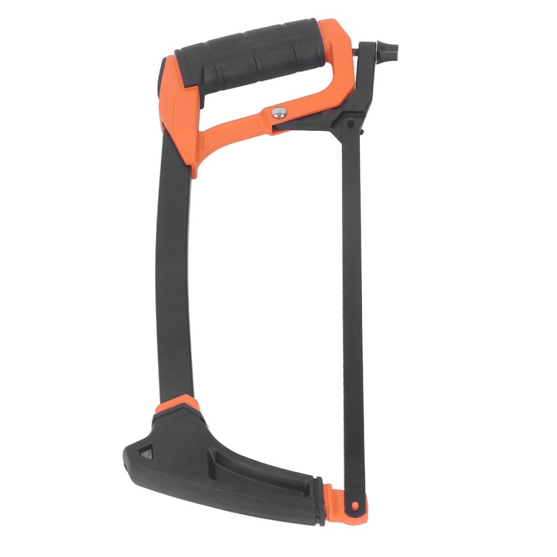 Hacksaw Frame 12in Adjustable Aluminum Alloy Hand Saw Frame Rubber