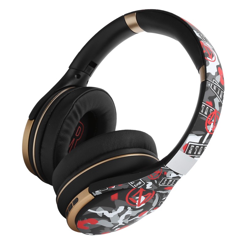 ELA1 Bluetooth 5.0 Wireless Motion Noise Cancelling Headset Graffiti Popular