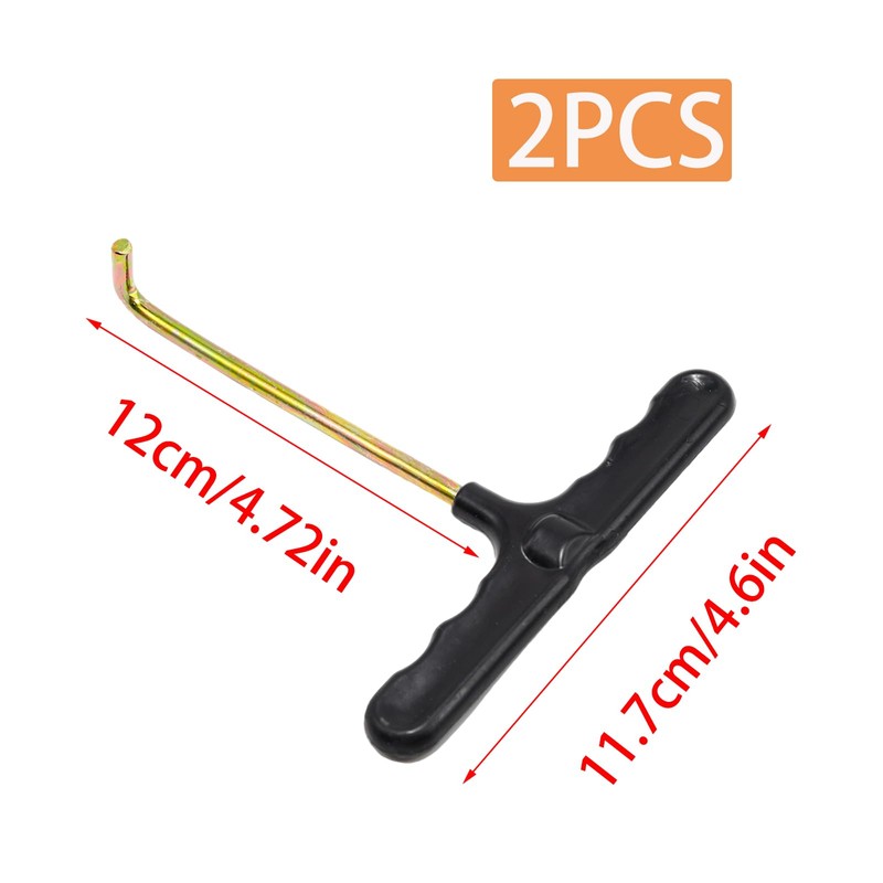 PINE & LINEN 2 PCS Durable Trampoline Spring Tool, Hook
