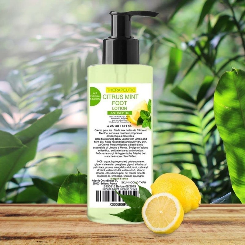 Foot Cream Lemon Oil and Mint Oil 500 ml