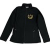 GUATEMALA SOFT SHELL JACKET EMBROIDERED - Color: Black, Size: L-