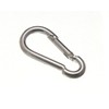 Snap Spring Clip Snap Hook 6 mm 1/4 Inch BZP Steel Pack of 12
