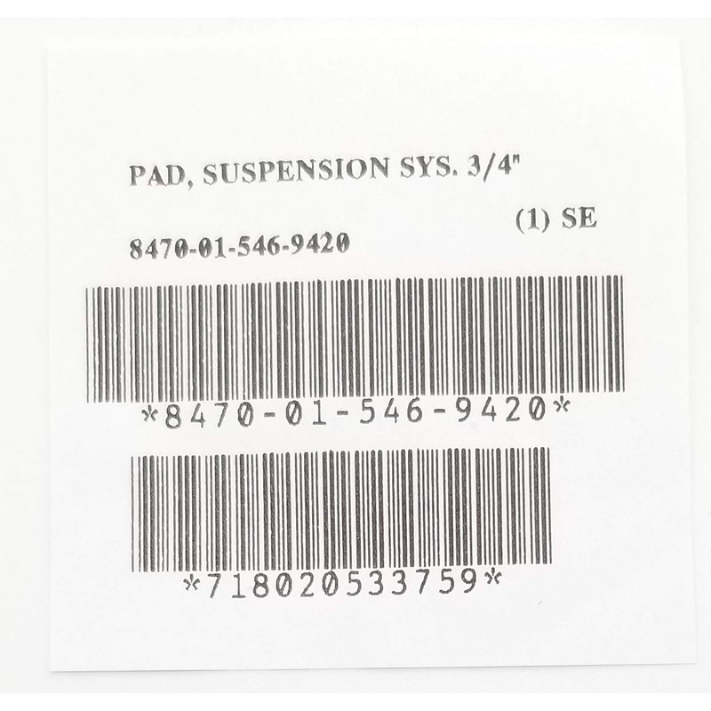ACH Helmet & MICH Helmet Replacement Suspension Pad set 7
