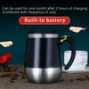 USB Charging Stainless Steel Electric Magnetic Water Cup Milk Coffee