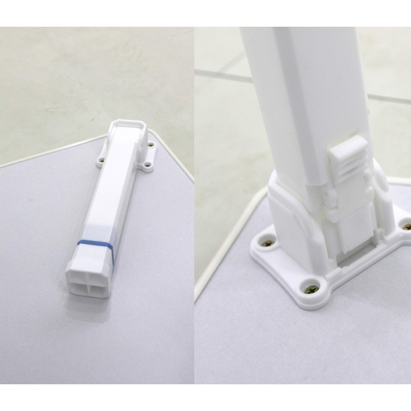 Baby Care Kids Folding Floor Table w/Adjustable Heights - for