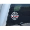 IAFF Sticker Firefighter Decal Bumper Sticker, IAFF Firefighter Flag Sticker