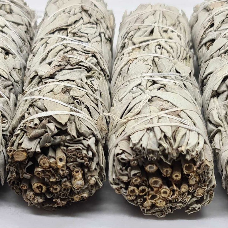 VIE Naturals Sage Smudge Sticks, White Sage 6"