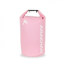 PVC Waterproof Dry Bag 10L - Swim, Fishing, Travel, Camping Backpack with Shoulder Strap & Crossbody Pink