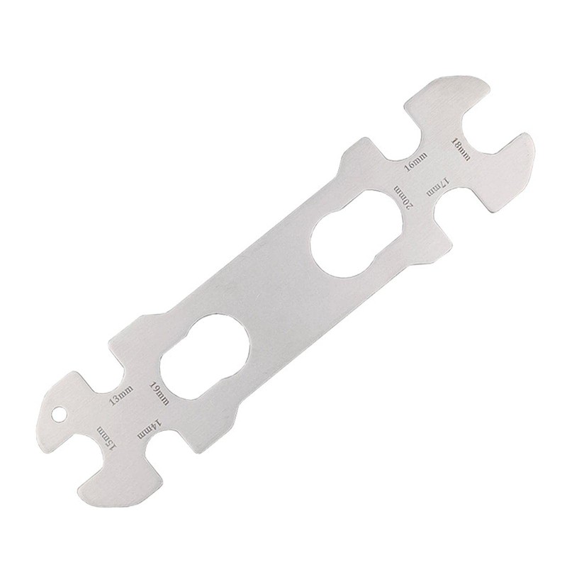 Aternee Bike Hub Wrench 13/14/15/16/17/18/19/20mm Spanner Multi-Size Cone Wrench Bicycle