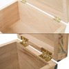 sourcing map 35Pcs Mini Hinges Pure Copper Cabinet Drawer Butt