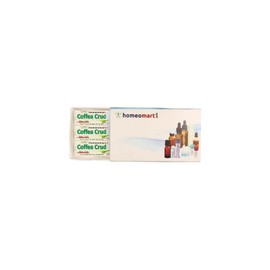 homeomart.com Coffea Cruda Homeopathy Pellets (Pills) 1M, Pack of 3