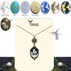 Yspace Lucky Clover Cameo Necklace Best Friend Heart Charms Jewelry