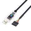 DTECH USB to TTL Adapter FTDI Chip 3.3V 6 Pin
