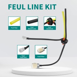 SIMPERAC Fuel Line Kit for Echo PB-755ST PB-755T PB-651T PB-651H PB-755H PB-751H PB-751T Backpack Blower Tune up Kit with Spark Plug Fuel Filter Fuel System Kit