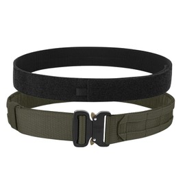 KRYDEX GEAR Tactical Belt with Quick Release 1.75 Inch Tactical Belt with 1.5 Inch Inner Belt Military Heavy Duty Molle Belt Work Belt High Performance Belt for Men