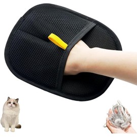 Double-Sided Pet Grooming Gloves, Double-Sided, Versatile Static Removal Grooming Gloves for Washing, Deshedding